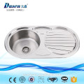 DS 8050 OEM para Tailandia rv undermount fregadero de cocina doble cuenco fregaderos de acrílico fregadero de cocina foshan